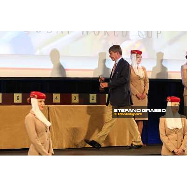 Simon Crisford DWC 2013 - Post Position Draw Dubai - Meydan racecourse,27th march 2013 ph.Stefano Grasso