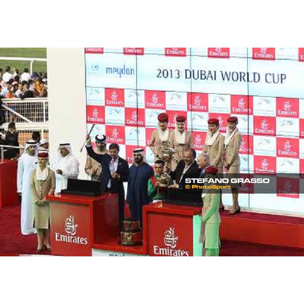 Animal Kingdom,Joel Rosario up,wins the Dubai World Cup Dubai,30th march 2013 ph.Stefano Grasso