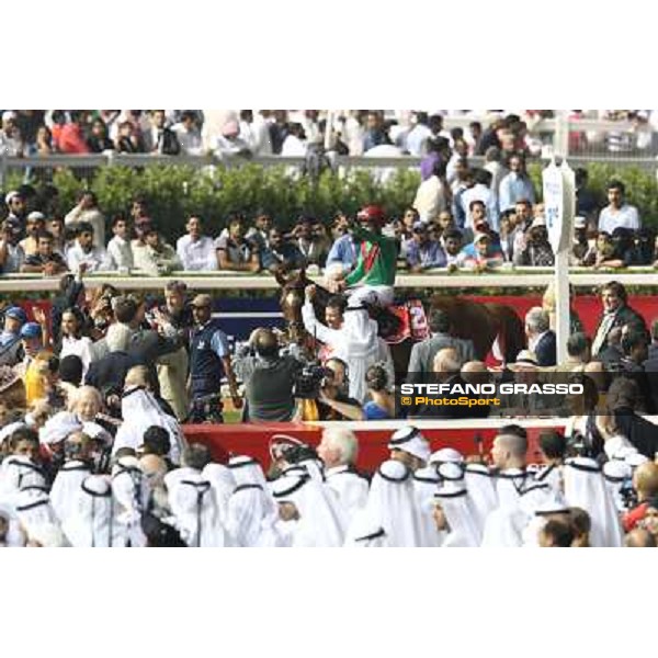 Animal Kingdom,Joel Rosario up,wins the Dubai World Cup Dubai,30th march 2013 ph.Stefano Grasso