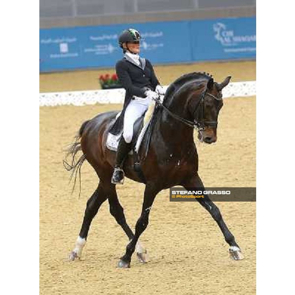 DOHA - Al Shakab - Dressage Individual Grand Prix - Silvia Rizzo and Donnerbube 2 Doha,29th march 2013 ph.Stefano Grasso