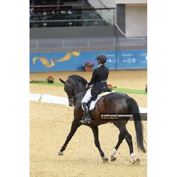 DOHA - Al Shakab - Dressage Individual Grand Prix - Silvia Rizzo and Donnerbube 2 Doha,29th march 2013 ph.Stefano Grasso