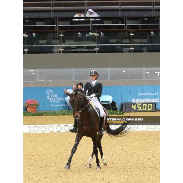 DOHA - Al Shakab - Dressage Individual Grand Prix - Silvia Rizzo and Donnerbube 2 Doha,29th march 2013 ph.Stefano Grasso