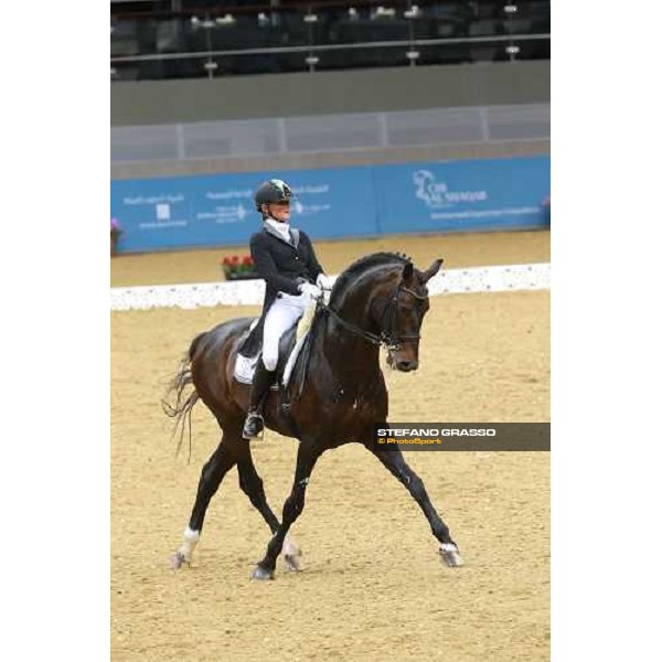 DOHA - Al Shakab - Dressage Individual Grand Prix - Silvia Rizzo and Donnerbube 2 Doha,29th march 2013 ph.Stefano Grasso