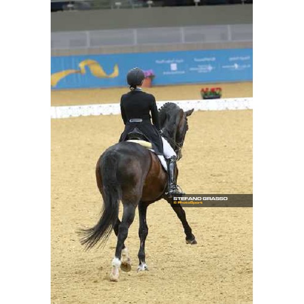 DOHA - Al Shakab - Dressage Individual Grand Prix - Silvia Rizzo and Donnerbube 2 Doha,29th march 2013 ph.Stefano Grasso
