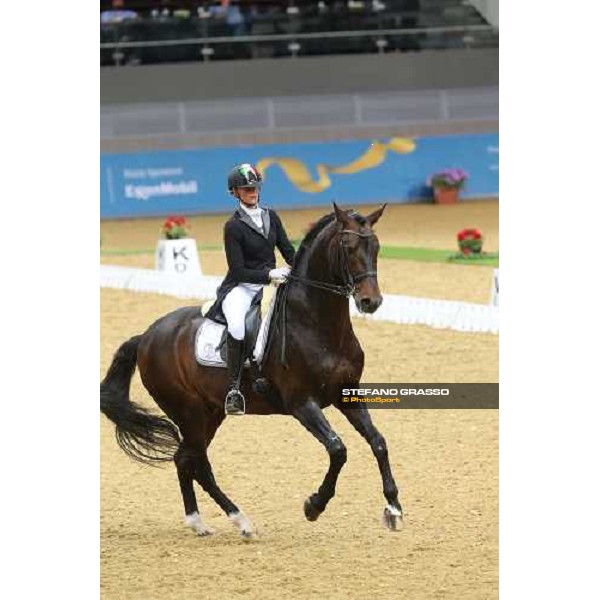 DOHA - Al Shakab - Dressage Individual Grand Prix - Silvia Rizzo and Donnerbube 2 Doha,29th march 2013 ph.Stefano Grasso
