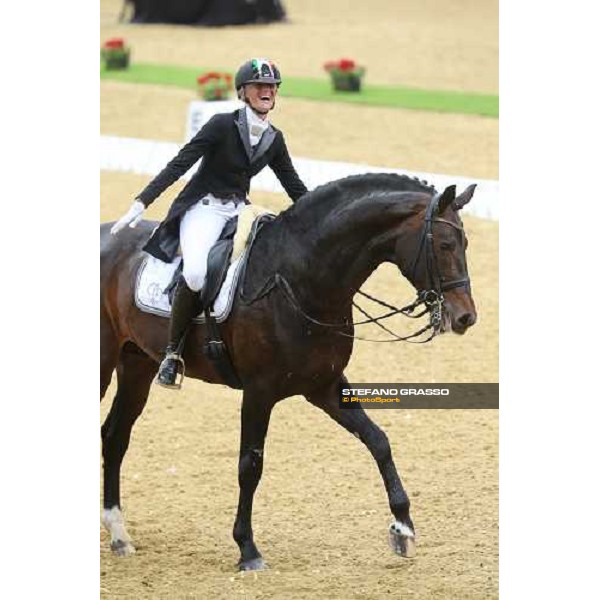 DOHA - Al Shakab - Dressage Individual Grand Prix - Silvia Rizzo and Donnerbube 2 Doha,29th march 2013 ph.Stefano Grasso