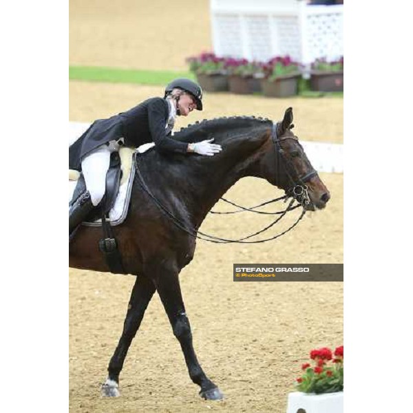 DOHA - Al Shakab - Dressage Individual Grand Prix - Silvia Rizzo and Donnerbube 2 Doha,29th march 2013 ph.Stefano Grasso