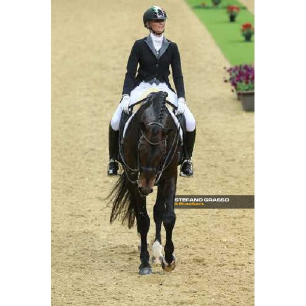 DOHA - Al Shakab - Dressage Individual Grand Prix - Silvia Rizzo and Donnerbube 2 Doha,29th march 2013 ph.Stefano Grasso