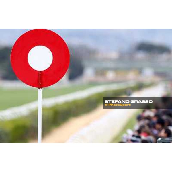 The winning post Rome - Capannelle racecourse,1st april 2013 ph.Stefano Grasso