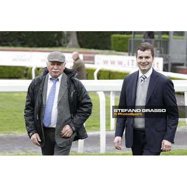 Giampiero Brotto and Stefano Botti Rome - Capannelle racecourse,1st april 2013 ph.Stefano Grasso