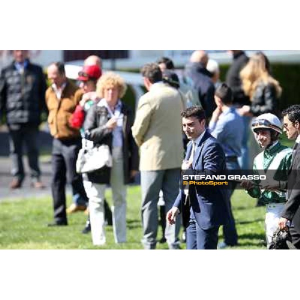 Endo Botti and Nicola Pinna Rome - Capannelle racecourse,7th april 2013 ph.Stefano Grasso