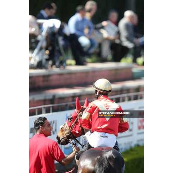 Regina Mundi and Salvatore Sulas Rome - Capannelle racecourse,7th april 2013 ph.Stefano Grasso