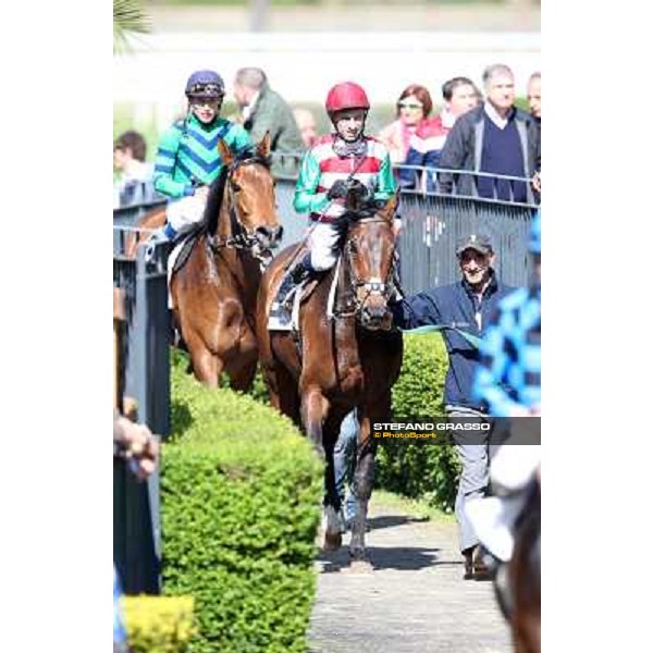 Mario Esposito and Pattaya Rome - Capannelle racecourse,7th april 2013 ph.Stefano Grasso