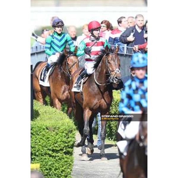Mario Esposito and Pattaya Rome - Capannelle racecourse,7th april 2013 ph.Stefano Grasso