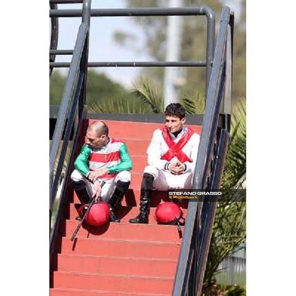 Mario Esposito and Salvatore Sulas Rome - Capannelle racecourse,7th april 2013 ph.Stefano Grasso