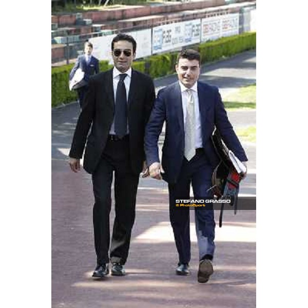 Luca Giovanale and Endo Botti Rome - Capannelle racecourse,7th april 2013 ph.Stefano Grasso