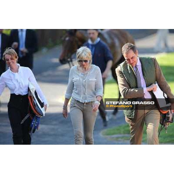 Luigi Riccardi,Jessica Lari and Silvia Casati Rome - Capannelle racecourse,14th april 2013 ph.Stefano Grasso