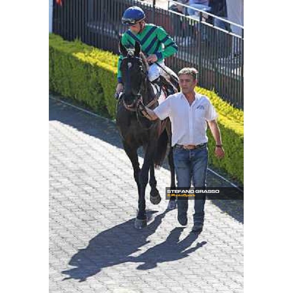 Killachy Loose and Dario Vargiu Rome - Capannelle racecourse,14th april 2013 ph.Stefano Grasso