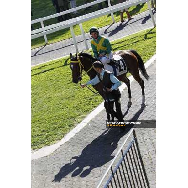 Michele Colombi on Bettolle Rome - Capannelle racecourse,14th april 2013 ph.Stefano Grasso
