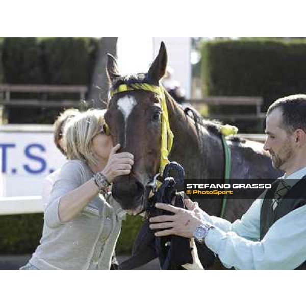 Silvia Casati and Bettolle Rome - Capannelle racecourse,14th april 2013 ph.Stefano Grasso