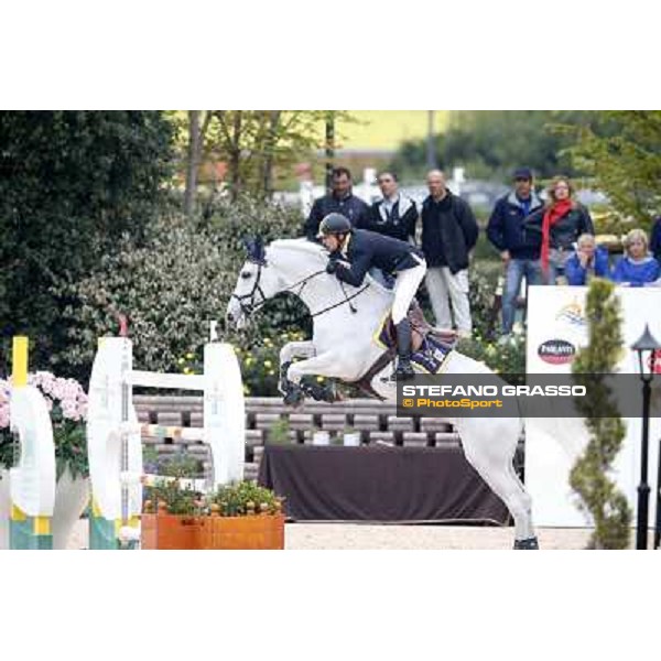 Fillippo Moyersoen and Canada winners of the Italian Senior Showjumping Championship 2013 San Giovanni in Marignano(RN),26th april 2013 ph.Stefano Grasso