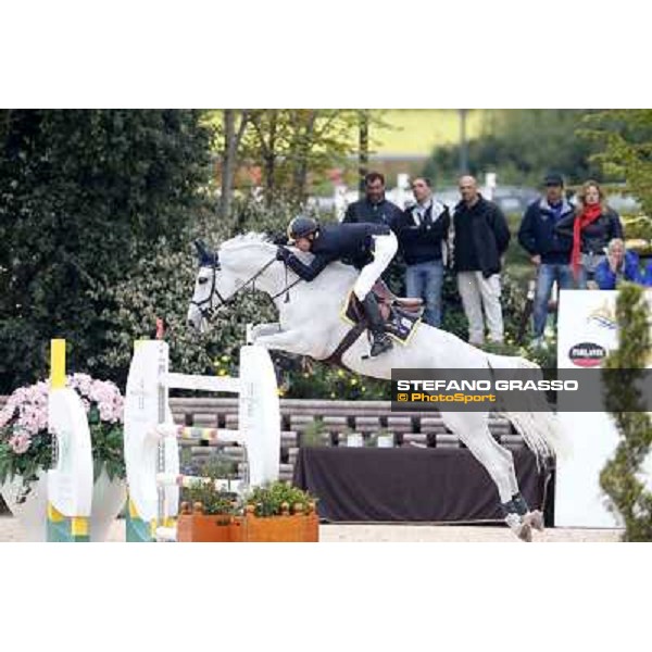 Fillippo Moyersoen and Canada winners of the Italian Senior Showjumping Championship 2013 San Giovanni in Marignano(RN),26th april 2013 ph.Stefano Grasso