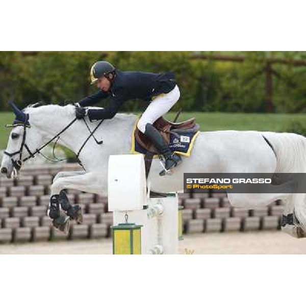 Fillippo Moyersoen and Canada winners of the Italian Senior Showjumping Championship 2013 San Giovanni in Marignano(RN),26th april 2013 ph.Stefano Grasso