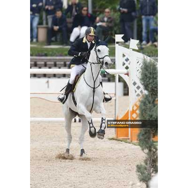 Fillippo Moyersoen and Canada winners of the Italian Senior Showjumping Championship 2013 San Giovanni in Marignano(RN),26th april 2013 ph.Stefano Grasso