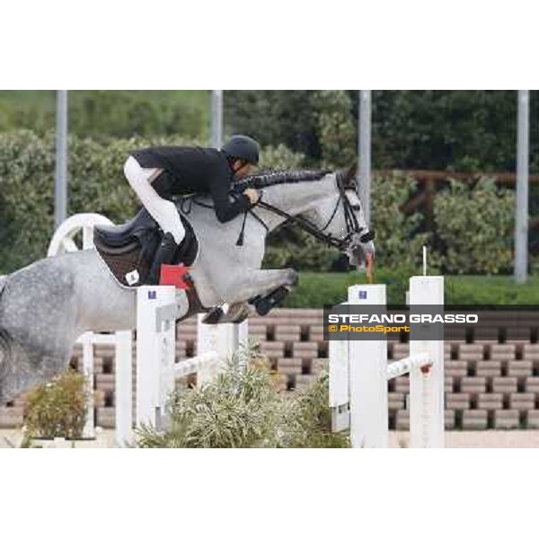 Francesco Franco and Cassandra (Ex Chantira) third in the Italian Senior Showjumping Championship 2013 San Giovanni in Marignano(RN),26th april 2013 ph.Stefano Grasso