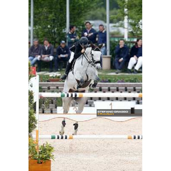 Francesco Franco and Cassandra (Ex Chantira) third in the Italian Senior Showjumping Championship 2013 San Giovanni in Marignano(RN),26th april 2013 ph.Stefano Grasso