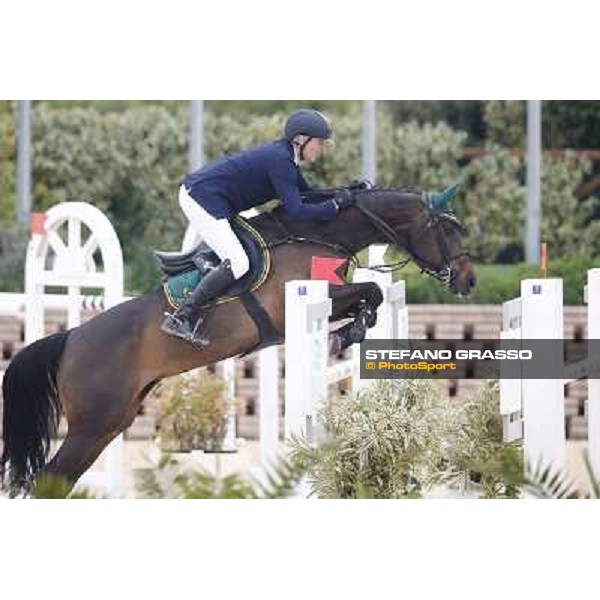 Fabio Brotto and R-Gitana second in the Italian Senior Showjumping Championship 2013 San Giovanni in Marignano(RN),26th april 2013 ph.Stefano Grasso