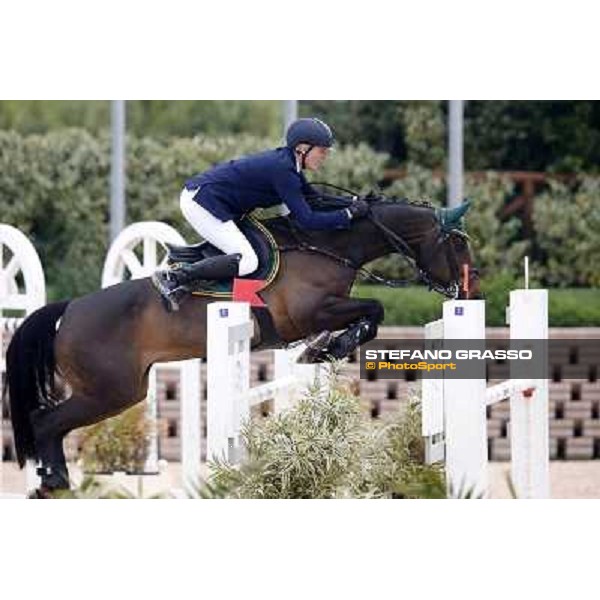 Fabio Brotto and R-Gitana second in the Italian Senior Showjumping Championship 2013 San Giovanni in Marignano(RN),26th april 2013 ph.Stefano Grasso