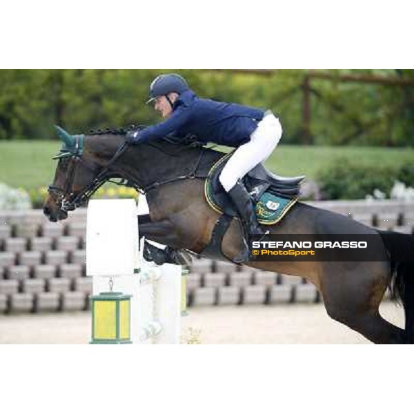 Fabio Brotto and R-Gitana second in the Italian Senior Showjumping Championship 2013 San Giovanni in Marignano(RN),26th april 2013 ph.Stefano Grasso