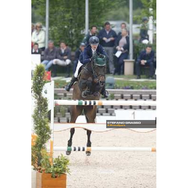 Fabio Brotto and R-Gitana second in the Italian Senior Showjumping Championship 2013 San Giovanni in Marignano(RN),26th april 2013 ph.Stefano Grasso