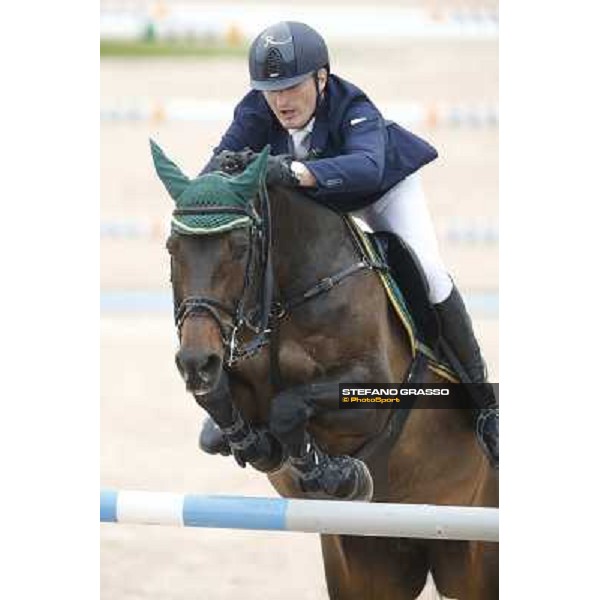 Fabio Brotto and R-Gitana second in the Italian Senior Showjumping Championship 2013 San Giovanni in Marignano(RN),26th april 2013 ph.Stefano Grasso