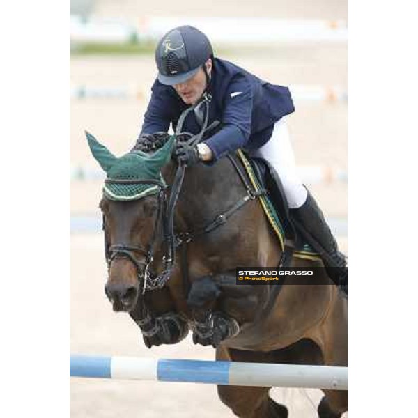 Fabio Brotto and R-Gitana second in the Italian Senior Showjumping Championship 2013 San Giovanni in Marignano(RN),26th april 2013 ph.Stefano Grasso