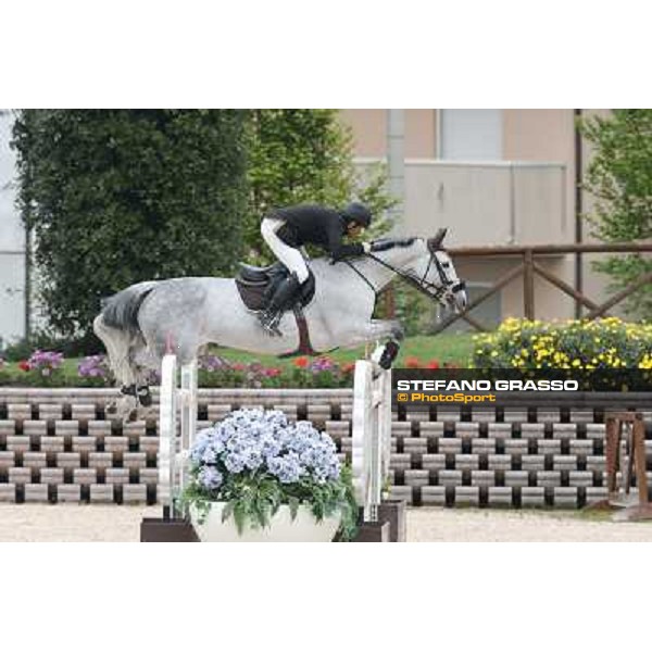 Francesco Franco and Cassandra (Ex Chantira) third in the Italian Senior Showjumping Championship 2013 San Giovanni in Marignano(RN),26th april 2013 ph.Stefano Grasso