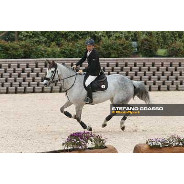 Francesco Franco and Cassandra (Ex Chantira) third in the Italian Senior Showjumping Championship 2013 San Giovanni in Marignano(RN),26th april 2013 ph.Stefano Grasso