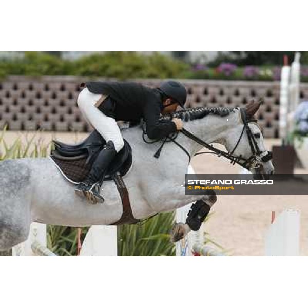 Francesco Franco and Cassandra (Ex Chantira) third in the Italian Senior Showjumping Championship 2013 San Giovanni in Marignano(RN),26th april 2013 ph.Stefano Grasso
