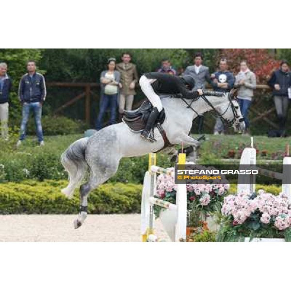 Francesco Franco and Cassandra (Ex Chantira) third in the Italian Senior Showjumping Championship 2013 San Giovanni in Marignano(RN),26th april 2013 ph.Stefano Grasso