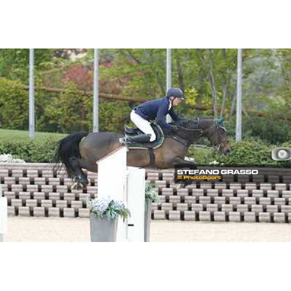 Fabio Brotto and R-Gitana second in the Italian Senior Showjumping Championship 2013 San Giovanni in Marignano(RN),26th april 2013 ph.Stefano Grasso
