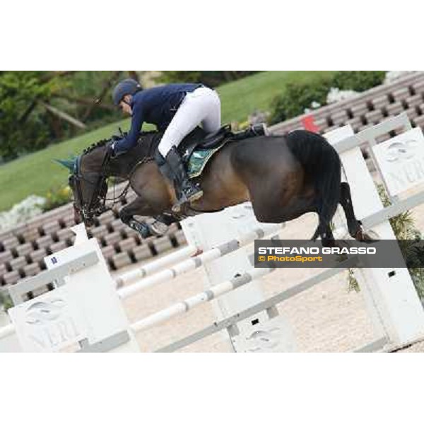 Fabio Brotto and R-Gitana second in the Italian Senior Showjumping Championship 2013 San Giovanni in Marignano(RN),26th april 2013 ph.Stefano Grasso