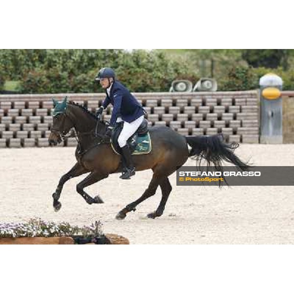 Fabio Brotto and R-Gitana second in the Italian Senior Showjumping Championship 2013 San Giovanni in Marignano(RN),26th april 2013 ph.Stefano Grasso