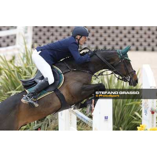 Fabio Brotto and R-Gitana second in the Italian Senior Showjumping Championship 2013 San Giovanni in Marignano(RN),26th april 2013 ph.Stefano Grasso