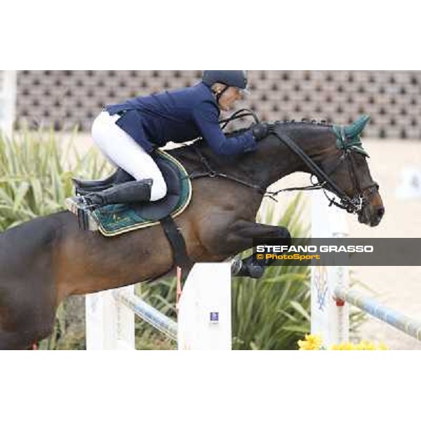 Fabio Brotto and R-Gitana second in the Italian Senior Showjumping Championship 2013 San Giovanni in Marignano(RN),26th april 2013 ph.Stefano Grasso