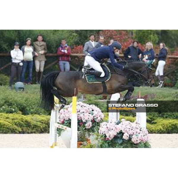 Fabio Brotto and R-Gitana second in the Italian Senior Showjumping Championship 2013 San Giovanni in Marignano(RN),26th april 2013 ph.Stefano Grasso