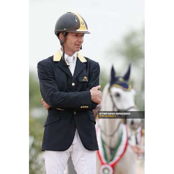 Fillippo Moyersoen and Canada winners of the Italian Senior Showjumping Championship 2013 San Giovanni in Marignano(RN),26th april 2013 ph.Stefano Grasso