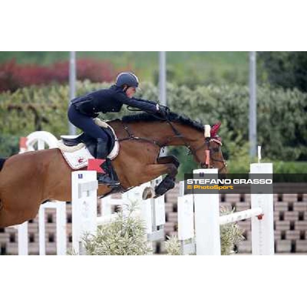 Eleonora Zorzetto and Vumpaci VD Zuuthoeve The Italian Senior Showjumping Championship 2013 San Giovanni in Marignano(RN),26th april 2013 ph.Stefano Grasso