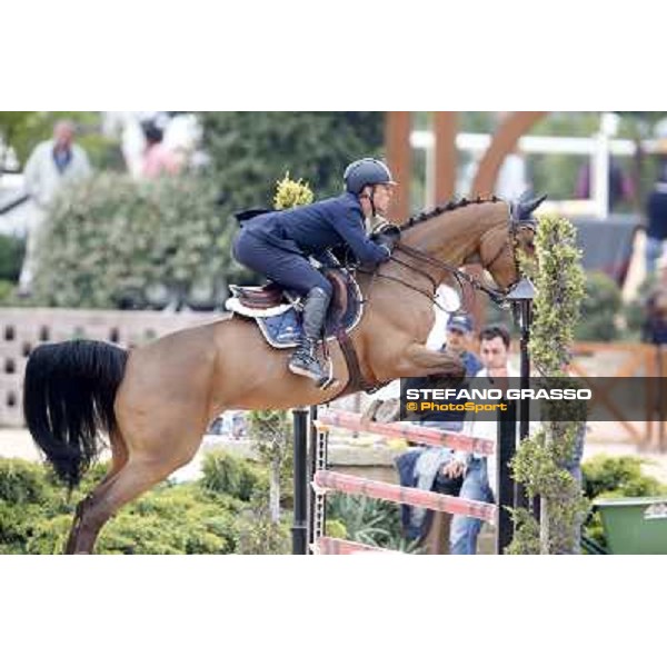 Luca Marziani and Wivina The Italian Senior Showjumping Championship 2013 San Giovanni in Marignano(RN),26th april 2013 ph.Stefano Grasso