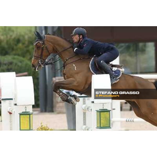 Luca Marziani and Wivina The Italian Senior Showjumping Championship 2013 San Giovanni in Marignano(RN),26th april 2013 ph.Stefano Grasso